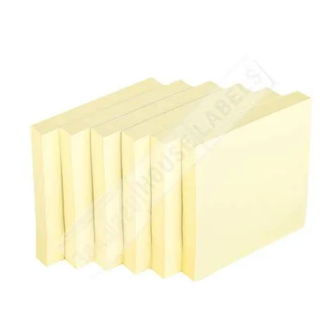 Guevara Self-Adhesive Notes Yellow 3 x 3