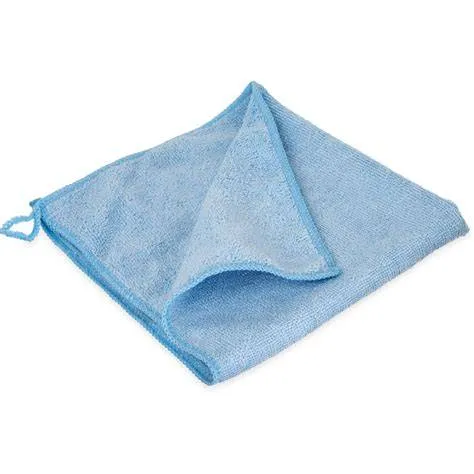 Microfiber Cleaning Cloth Blue 16 x 16