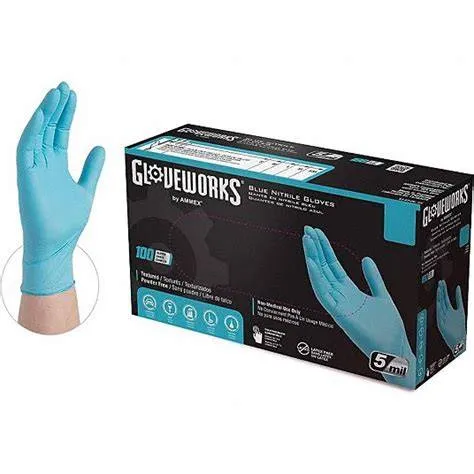 [MRO-GLV-NIT-L] Grainger Nitrile Utility Gloves Large