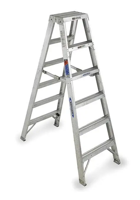 [MRO-LAD-STEEL-6FT] Grainger Steel Step Ladder 6 ft