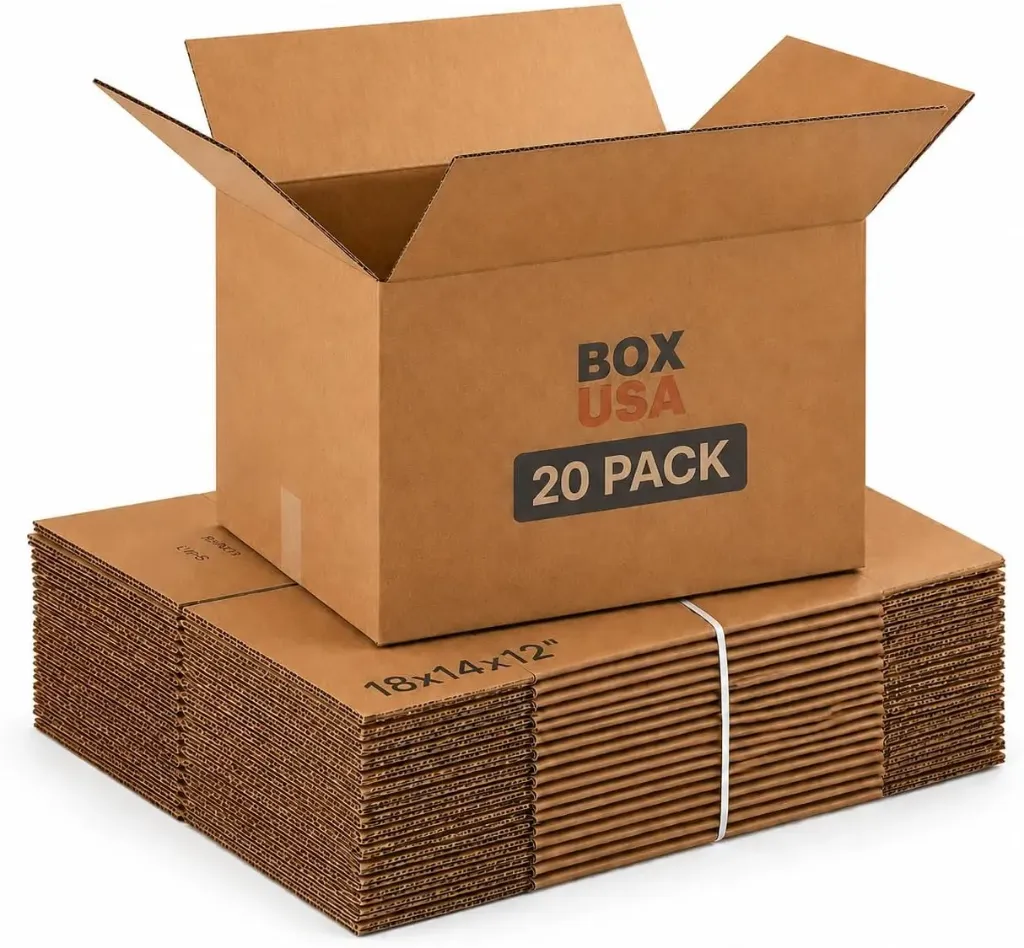 [PKG-BOX-121008] Corrugated Shipping Boxes 12 x 10 x 8